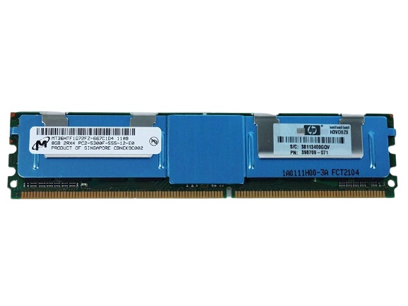 398709-071 8GB PC2-5300 DDR2 Memory Module (416474-001)